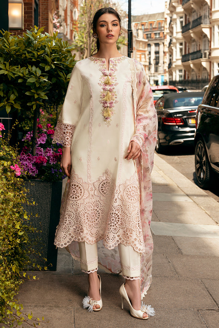 Mushq - Hemline Odyssey Chikankari Lawn Collection '24