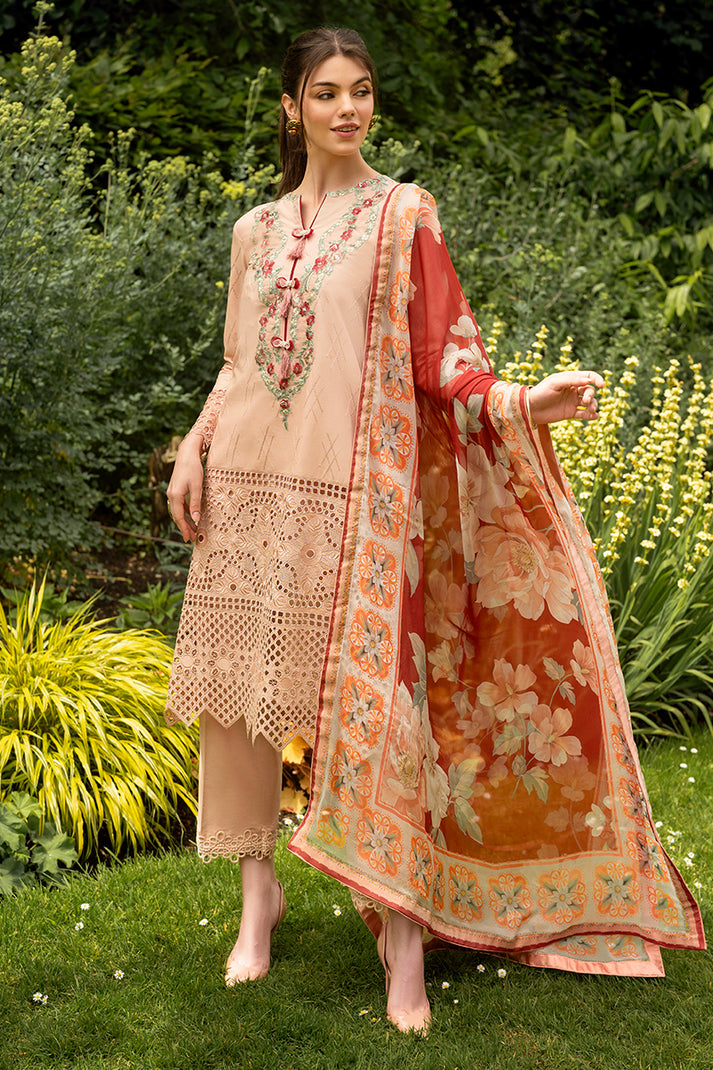 Mushq - Hemline Odyssey Chikankari Lawn Collection '24