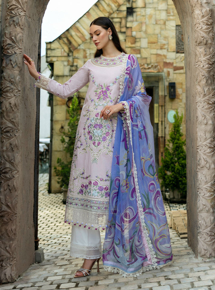 Roheenaz - Flanerie Unstitched Lawn ’25 Vol 1