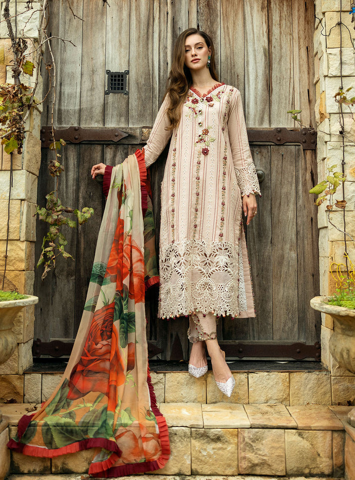 Roheenaz - Flanerie Unstitched Lawn ’25 Vol 1