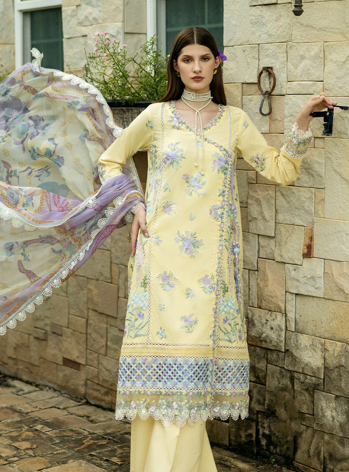 Roheenaz - Flanerie Unstitched Lawn ’25 Vol 1