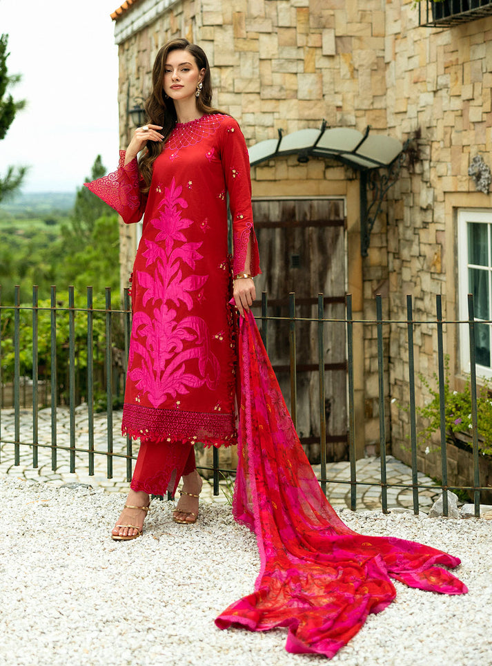 Roheenaz - Flanerie Unstitched Lawn ’25 Vol 1