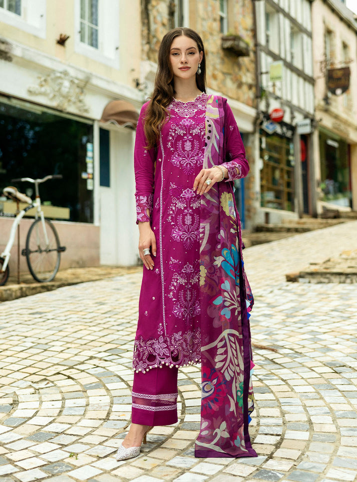 Roheenaz - Flanerie Unstitched Lawn ’25 Vol 1