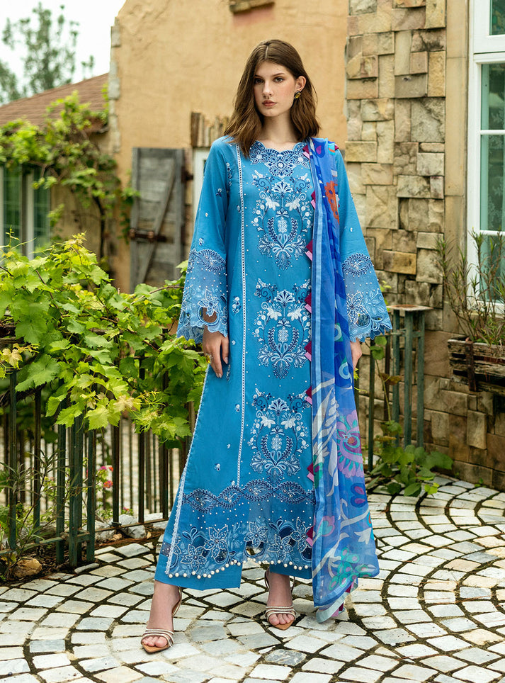 Roheenaz - Flanerie Unstitched Lawn ’25 Vol 1