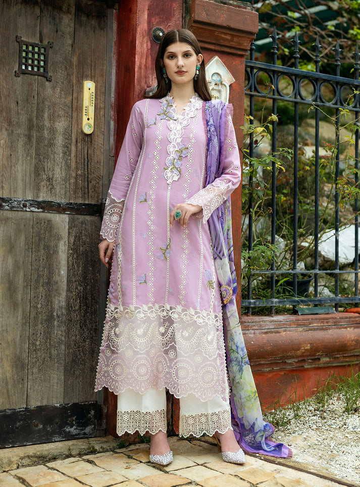 Roheenaz - Flanerie Unstitched Lawn ’25 Vol 1