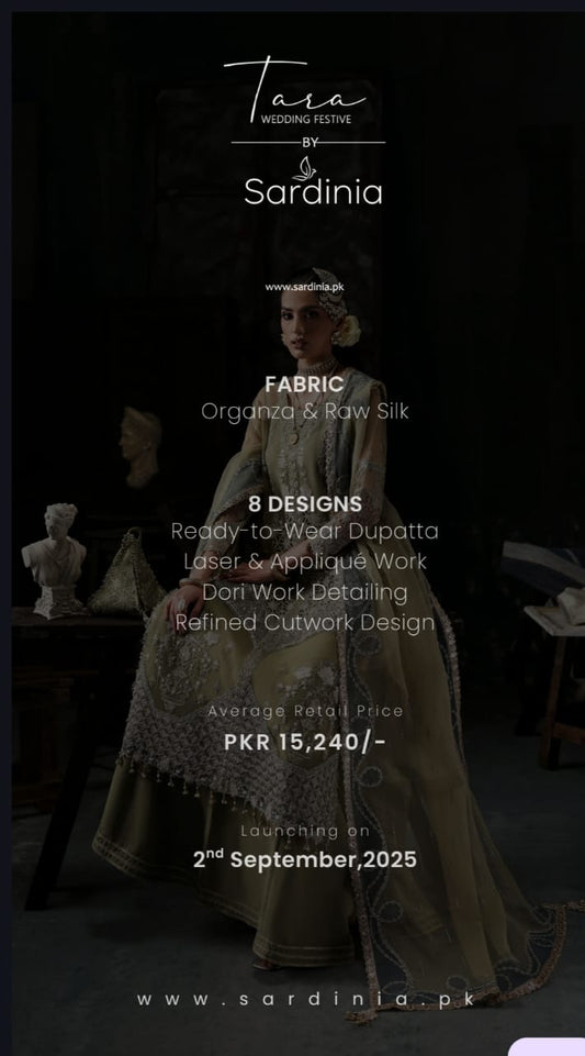 Sardinia - Tara Wedding Festive Collection '25