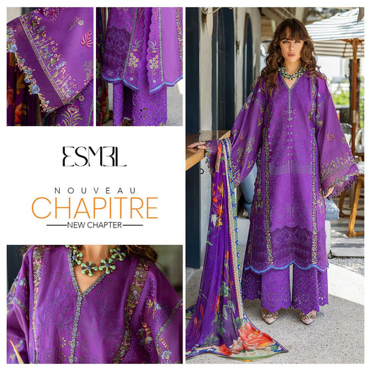 ESMEL - NOUVEAU Luxury Lawn Collection '25