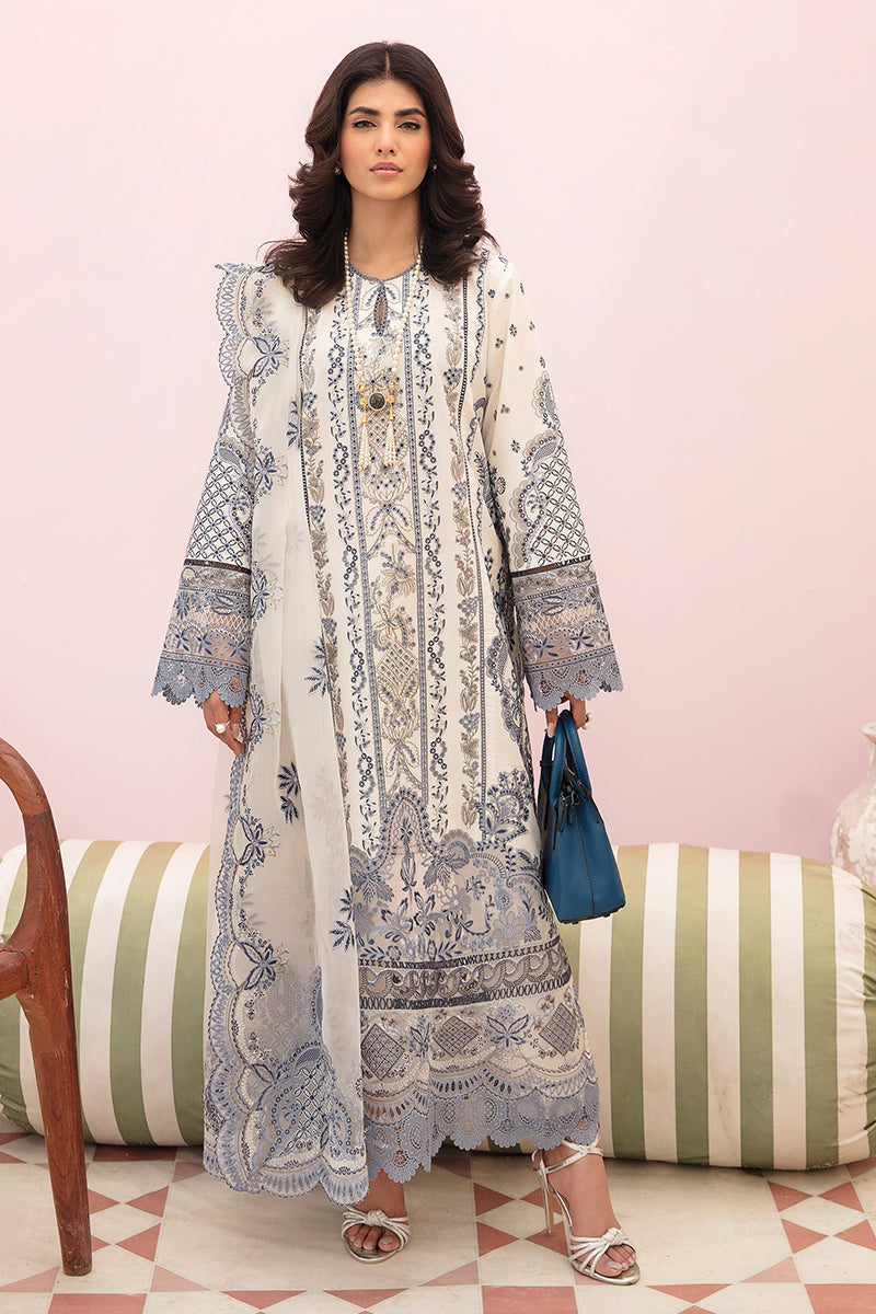 Ayzel by Afrozeh - Festive Chikankari Lawn '23