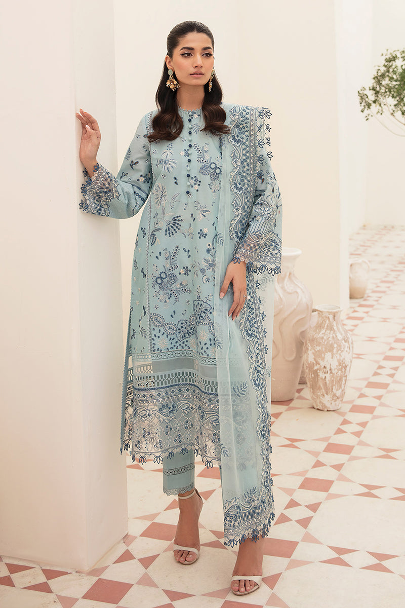 Ayzel by Afrozeh - Festive Chikankari Lawn '23