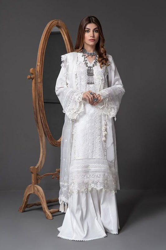 Anaya Monochrome Mystique Unstitched Embroidered Lawn '22