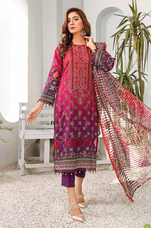 Lala - Kesa Embroidered Print Viscose Collection