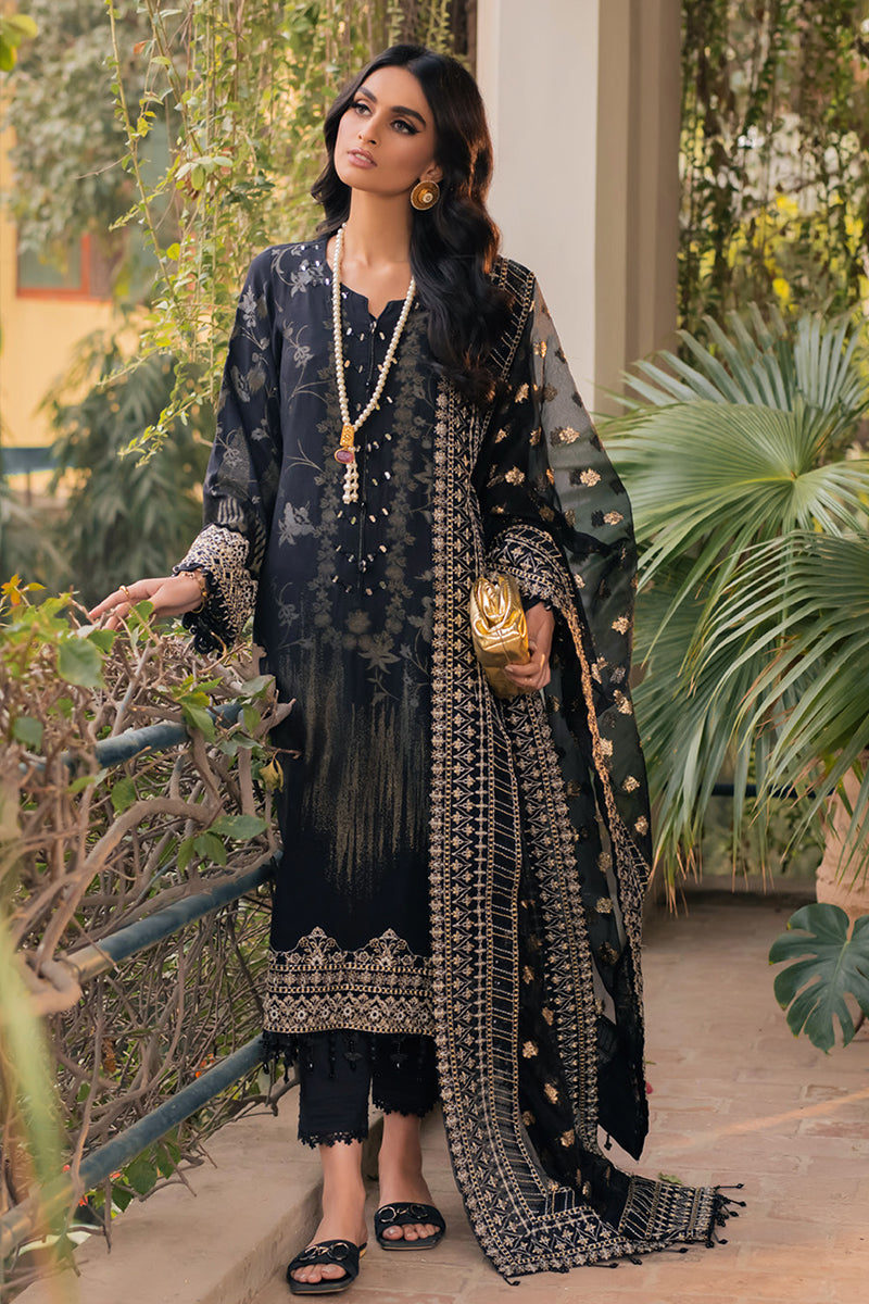 Nureh - Maya Jacquard Unstitched Embroidered Collection – Distribotofficial