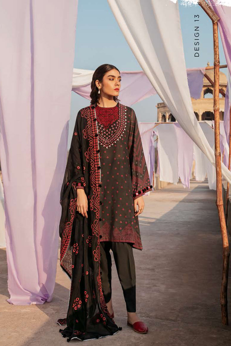 Mehrbano Premium Lawn Unstitched Collection 2022