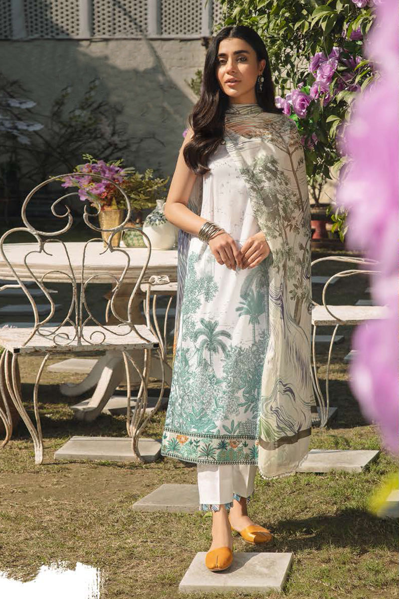 Mehrbano Premium Lawn Unstitched Collection 2022