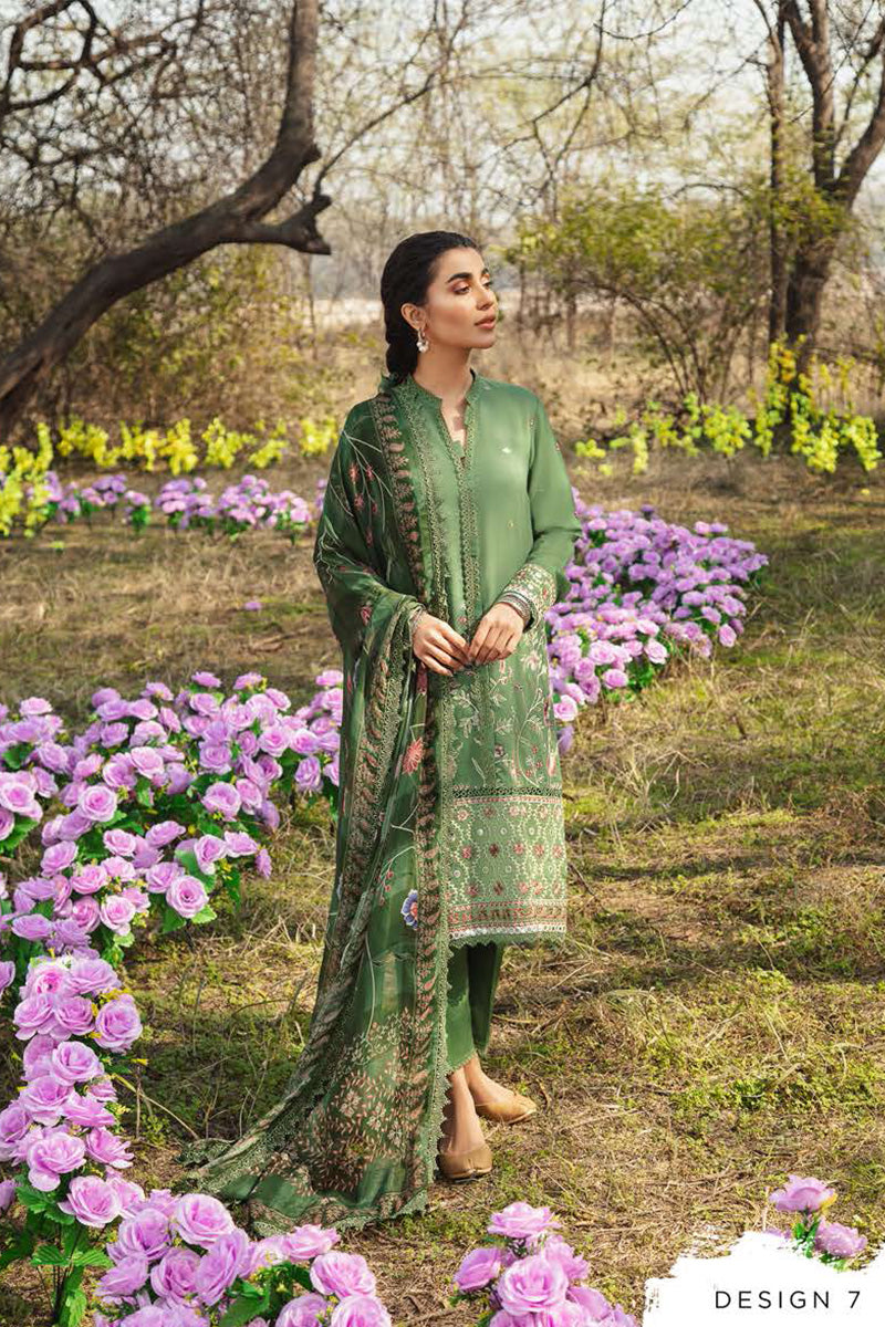 Mehrbano Premium Lawn Unstitched Collection 2022